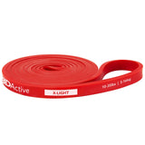 3DActive Pull Up Assist Band Resistance Band for Strength Training Powerlifting Body Stretching crossfit. Free Exercise guide.