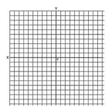 Geyer Instructional Products 150243 Graph Stickers - Accentuated XY Axis, 4 Wide, White/Black (Pack of 500)