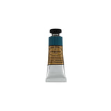 Charvin Extra Fine Professional Turquoise Deep Blue Artist Oil Paint 20 ml - Triple-Milled for Smoothness, Rich Texture, Poppy O