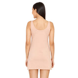 Zivame Womens Plain/Solid Shaping Half Slip (Zi60Ajcore0Skin_Beige_Large)