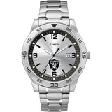 Timex Tribute Men's NFL Citation 42mm Watch - Las Vegas Raiders with Stainless Steel Expansion Band