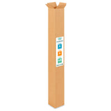 Tall Moving & Shipping Boxes 4L x 4W x 48H (25-Pack) - Extra Strength 200 lb vs Regular - Corrugated Durable Packing Boxes for M