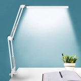 BZBRLZ LED Desk Lamp, Manicure Table Lamp, 16 Lamp Head, Dimmable Eye-Caring Drafting Light with 3 Color Modes, 10 Brightness Le