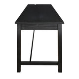 Jefferson Work Desk With Concealed Side Drawer, Concealment Furniture