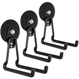 Lvoess Heavy Duty Storage Magnetic Utility Hooks Large Garage Magnet Hooks with Anti-Slip Coating for Metal Cabinet,Pegboard,Gar