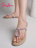 Shoetopia Women'S Sandal-6 Kids Uk (Girls-Flat-Circle-Pink)-Eu39,Pink,6,B0D54FH5WP