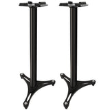 Ultimate Support MS-90/36B 36 Inches Studio Monitor Stands - Black Finish