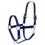 Equinavia Loki Adjustable Breakaway Horse Halter - Navy - Warmblood