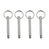 Sogoparts 5/16'' 8mm Diameter Quick Release Pins Marine Hardware Pin Bimini Top, Boat Tops Pin Usable Length of 2-1/4'' 57mm, Ov