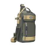 Calandis Sling Bag Men Zipper Closure Fashion Crossbody Bags For Hiking Street Travel Green | Backpacks, Bags & Briefcases | Men