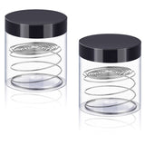 Honeydak 2 Pcs Paint Brush Cleaner with Aluminum Coil, Brush Cleaning Tank for Painting Water Oil Acrylic Art Supplies