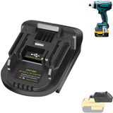 YMWLKJ for DeWalt Battery Adapter, Convert for DeWalt to Work for Makita 18V Tool Adapter