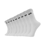 Xjarvis Texas Mens Formal Crew Socks For Office Business School Uniform & Work Use | Cotton Rich Odour-Free Breathable Calf-Length Socks For Men |Pack Of 9 (White),White,,B0DQCSZDBJ