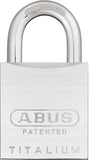 Abus Lock 80224 83AL/45 (300) KA Titanium Padlock