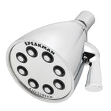 Speakman, Polished Chrome S2251E2 Signature Brass Ion Anystream MultiFunction Shower Head, 2.0 GPM, 3 Settings