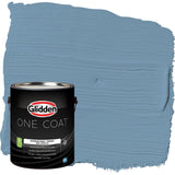 Glidden Interior Paint + Primer: Blue/American Anthem, One Coat, Semi-Gloss, 1-Gallon