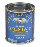 General Finishes Oil Base Gel Stain, 1 Pint, Gray