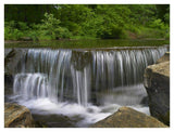 Sand Creek Cascades In Osage Hills State Park, Oklahoma-Paper Art-42,,X32,,