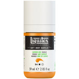 Liquitex Professional Soft Body Acrylic Paint, 59ml (2-oz) Bottle, Cadmium-Free Orange
