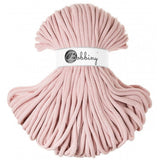 Bobbiny Jumbo 9mm Braided Macrame Cord (Pastel Pink) 108yds/330ft
