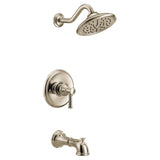 Moen UT3313EPNL Belfield MCORE 3Series 1Handle EcoPerformance Tub and Shower Trim Kit, Valve Required, Polished Nickel