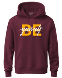 Adro Men'S Cotton Neck Hooded Sweatshirt (H20-M-Byo-Mr_Maroon_M)
