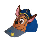 Nickelodeon Paw Patrol 3D Ear Boys Cotton Baseball Cap: Chase & Marshall (Toddler), Size 24T, Multicolor