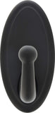 HIGH & MIGHTY 515820 Decorative Metal Hook, Easy ToolFree Dry Wall Installation, Oval, Holds up to 25lb, Bronze