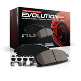 Power Stop Z23-1723 Front Z23 Evolution Sport Carbon Fiber Infused Ceramic Brake Pads with Hardware