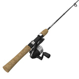 Zebco 33 Cork Micro Trigger Spincast Reel and Fishing Rod Combo, 5-Foot 6-Inch 2-Piece Graphite Rod with Cork Handle, Quickset A
