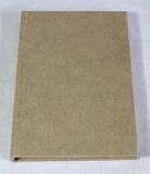 Mycarbonfootprint Hard Hemp Paper Cover Notebook With 48 Sheets /96 Pages Of Recycled Cotton Handmade Paper,Gift Men For Women D