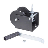 Goldenrod Dutton-Lainson Company Worm Gear Winch (WG2000) with 7 Ergonomic Handle - Rust-Resistant Finish for Heavy Equipment, L