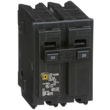 Square D HomeLine 30 amps Surge 2Pole Circuit Breaker