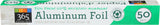 365 by Whole Foods Market, Aluminum Foil 100 % Recycled 50 Sq Ft