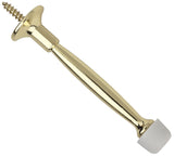 National Hardware N830-146 4 Polished Brass Door Stop