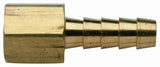 Moeller Brass Fuel Line Hose Barb (Female 1/4 NPT x 3/8)