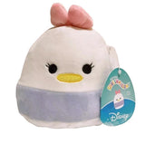 Squishmallows Official Kellytoy Disney Characters Squishy Soft Stuffed Plush Toy Animal 5inch (Daisy Duck)