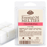 Fabulous Frannie Thankful 100% Pure & Natural Soy Tart Meltie Made with Pure Lime, Bergamot, Grapefruit, Cypress, Patchouli and