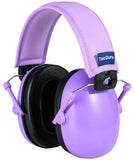 TacGuru 130 - Kids Ear Protection Earmuffs, Hearing Protection for Kids, One Size for 3-16 Yr Old, Neon Medium Purple