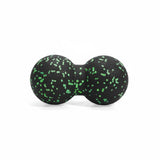Trendynest Peanut Massage Ball Textured DoubleLobed Roller Lightweight Handheld Massage Ball For Stretching, Fitness 8X16Cm Pea