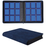 Toploader Binder Holds 9 Pocket 360 Cards,Widen The Book Spine Filled with 20 Double-Sided Pages Sleeves,Top Loader Binder for C