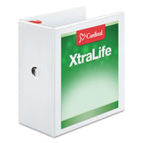 CRD26350 Cardinal XtraLife ClearVue NonStick Locking SlantD Ring Binder