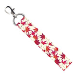 Isee 360 Maple Leaf Lanyard Bag Tag With Swivel Lobster For Gift Luggage Bags Backpack Laptop Bags Travelers Students Worker L X