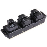 SCITOO Power Master Window Switch for 1998 1999 2000 2001 2002 2003 2004 For Isuzu Rodeo 1 Single Auto 6 Button Front Left Repla