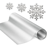 Yaocom 1 Roll Aluminum Metal Crafts DIY Foil 12 Inches x 10 ft x 0.1 mm Thick for Art Project Aluminum Flashing Roll Wide Sheet