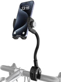 Kolasels Gooseneck Phone Holder for Wheelchair, Bike, Spin Bike, Stroller, Boat, Mic Stand, Scooter, Treadmill, Handlebar Cell P