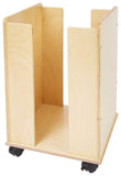 Childcraft Mobile Cushion Cart. 17-1/3 X 17 X 26 Inches