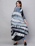 Anni Designer Women'S Cotton Blend Straight Printed Kurta With Pant & Dupatta (Sana Blue_S_Blue_Small),Blue,S,,,