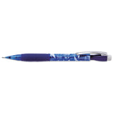 Pentel Icy Mechanical Pencil, 3mm Fixed Sleeve, 7mm Lead, Transparent Blue Barrel (AL27TC)