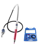 QWORK Air Micro Grinder, 1/8 Mini Pencil Polishing Cutting Tool Pneumatic Pencil Die Grinder, 65000 RPM Free Speed